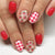 12 Sizes-24 PcsPress On Nails C364