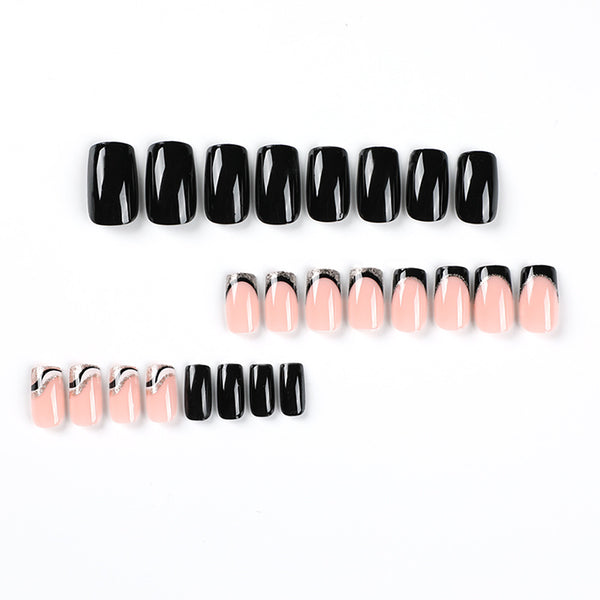 12 Sizes-24 Pcs Press On Nails JP2212