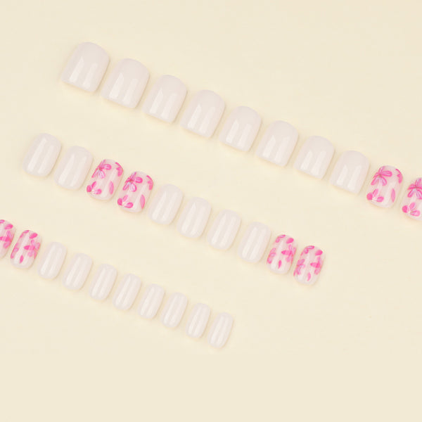 12 Sizes-24 Pcs Press On Nails JP3895