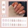 12 Sizes-24 Pcs Press On Nails W1530