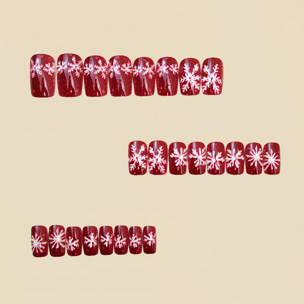 12 Sizes-24 Pcs Press On Nails Y1591