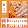 12 Sizes-24 Pcs Press On Nails C503
