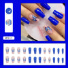 12 Sizes-24 Pcs Press On Nails W511