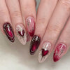 30 Pcs Press On Nails W2092