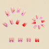 12 Sizes-24 Pcs Press On Nails Y488
