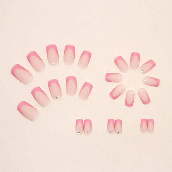 12 Sizes-24 Pcs Press On Nails Z622