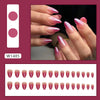 12 Sizes-24 Pcs Press On Nails W1485