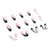 12 Sizes-24 Pcs Press On Nails W126
