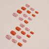 12 Sizes-24 Pcs Press On Nails W657
