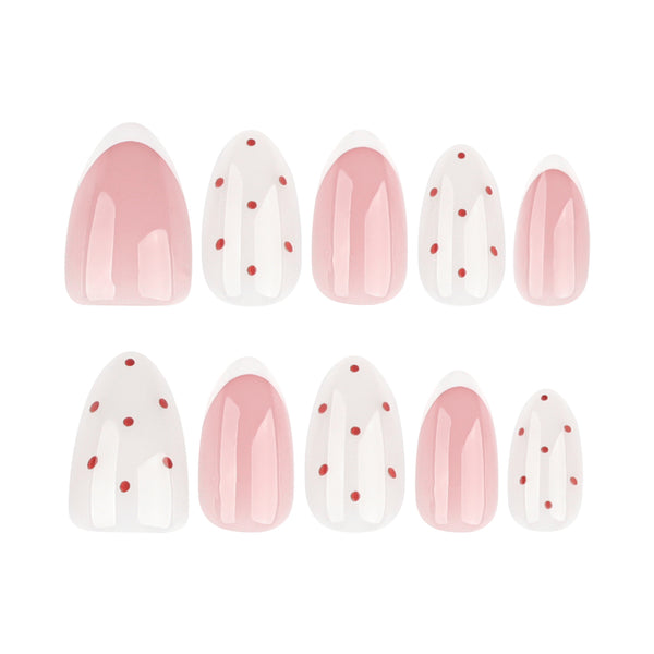 12 Sizes-24 Pcs Press On Nails JP4107