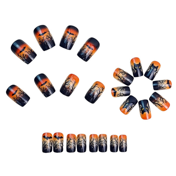 12 Sizes-24 Pcs Press On Nails y2050-24