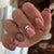 12 Sizes-24 Pcs Press On Nails Z537