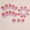 12 Sizes-24 Pcs Press On Nails W1364