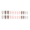 12 Sizes-24 Pcs Press On Nails W456