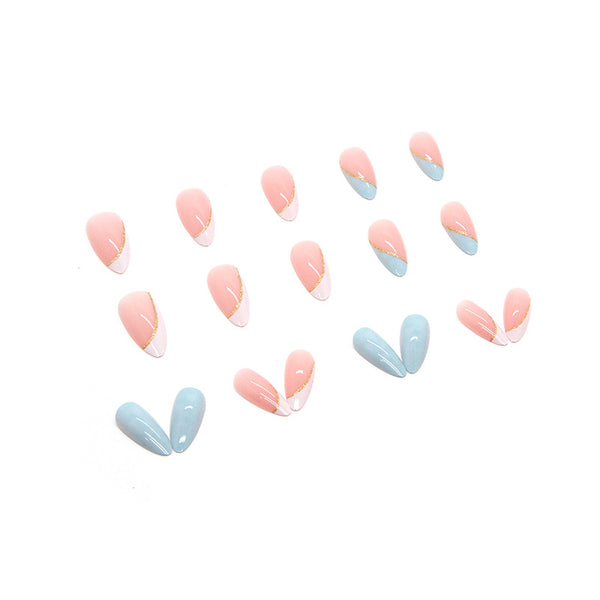 12 Sizes-24 Pcs Press On Nails W259