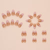 12 Sizes-24 Pcs Press On Nails W1648