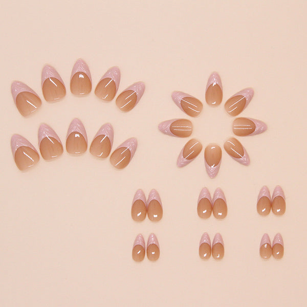12 Sizes-24 Pcs Press On Nails W1648