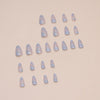 12 Sizes-24 Pcs Press On Nails W1578