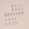 12 Sizes-24 PcsPress On Nails W1578