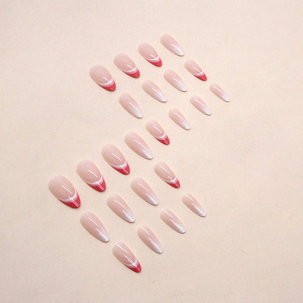 12 Sizes-24 Pcs Press On Nails W1104