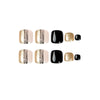 12 Sizes-24 Pcs Press On Nails JP1624