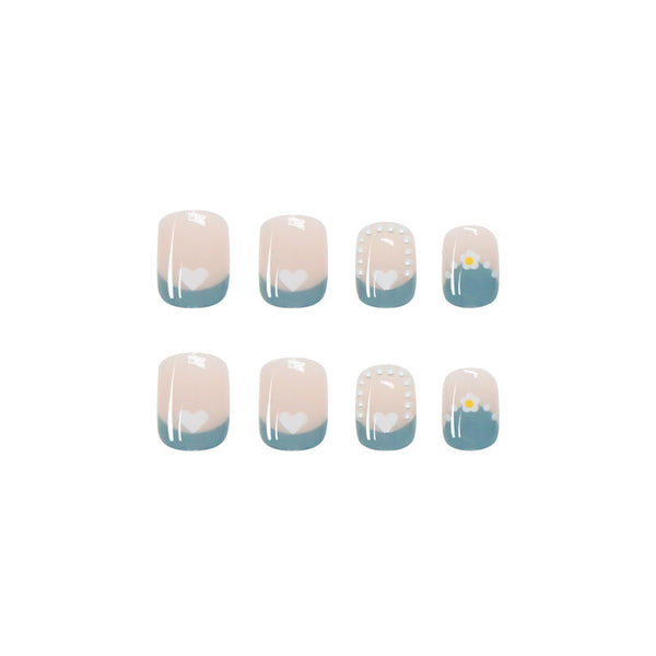 12 Sizes-24 Pcs Press On Nails Z134