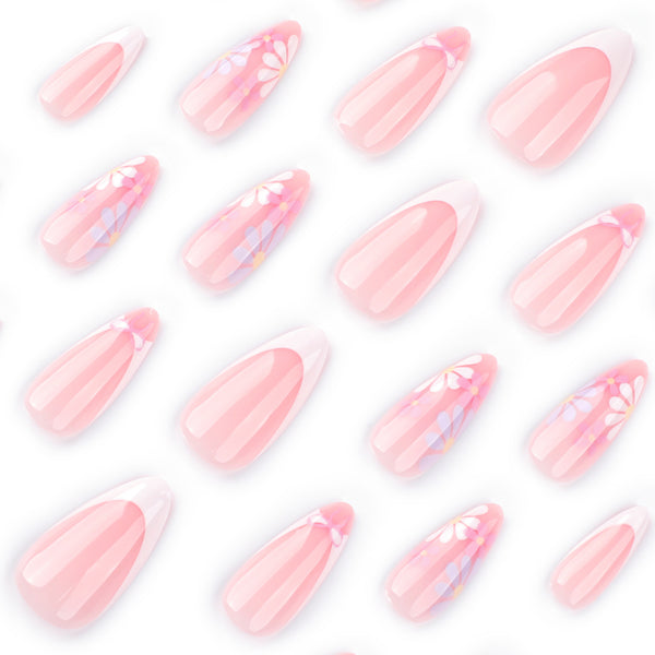 12 Sizes-24 Pcs Press On Nails JP3795