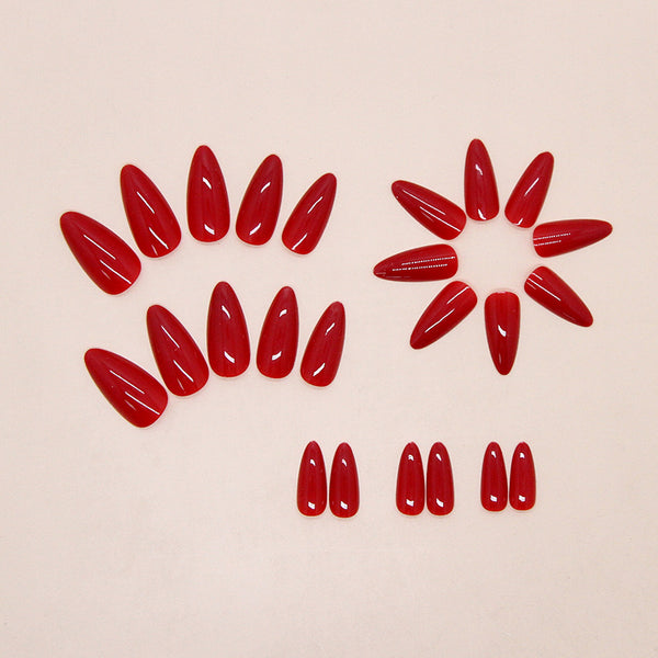 12 Sizes-24 Pcs Press On Nails CF052