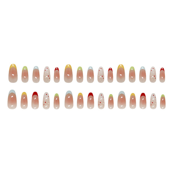 30 Pcs Press On Nails R969