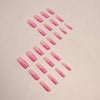 12 Sizes-24 Pcs Press On Nails G006