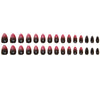 12 Sizes-24 Pcs Press On Nails W1616