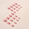 12 Sizes-24 Pcs Press On Nails W1086