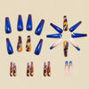 12 Sizes-24 Pcs Press On Nails Y1851
