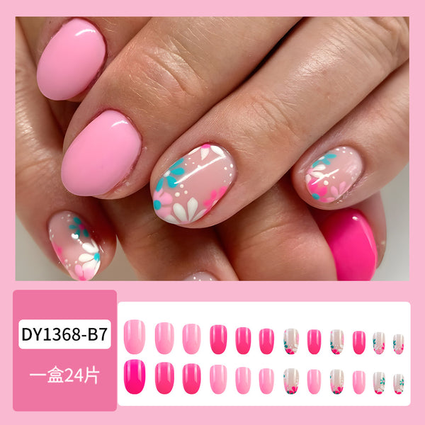 12 Sizes-24 PcsPress On Nails DY1368-B7