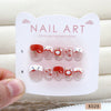 12 Sizes-24 Pcs Press On Nails K028