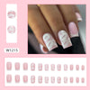 12 Sizes-24 Pcs Press On Nails W1215