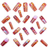 12 Sizes-24 Pcs Press On Nails Y985