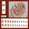 12 Sizes-24 Pcs Press On Nails R979