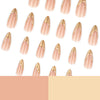 12 Sizes-24 Pcs Press On Nails JP4201