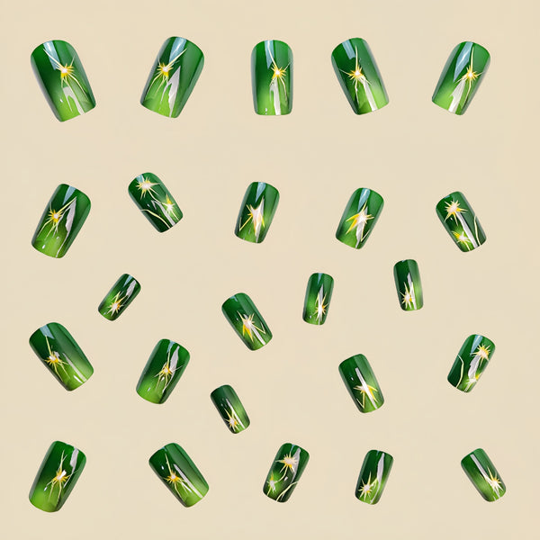 12 Sizes-24 Pcs Press On Nails Y403