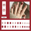 12 Sizes-24 Pcs Press On Nails R642