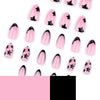 12 Sizes-24 Pcs Press On Nails JP3714