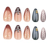 12 Sizes-24 Pcs Press On Nails JP3533