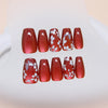 12 Sizes-24 Pcs Press On Nails T023