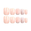 Pink Short Square Press on Nails