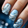 12 Sizes-24 Pcs Press On Nails Y044