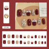12 Sizes-24 Pcs Press On Nails Z538