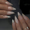 12 Sizes-24 Pcs Press On Nails JP4354