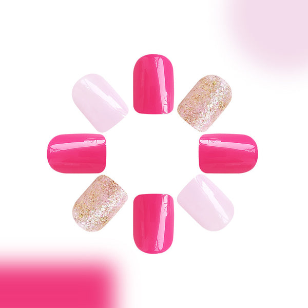 12 Sizes-24 PcsPress On Nails C393