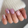 12 Sizes-24 Pcs Press On Nails JP2907